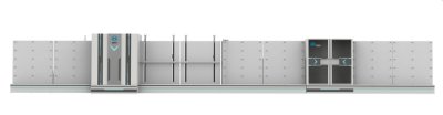 Automatische Produktionslinie für Isolierglasmaschinen mit dreifacher Glasgasfüllung